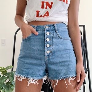 BDG Distressed Denim Shorts